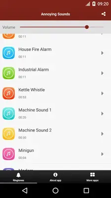 Annoying Sounds android App screenshot 2